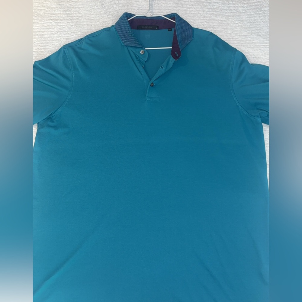 Greyson Cherokee Turquoise Polo